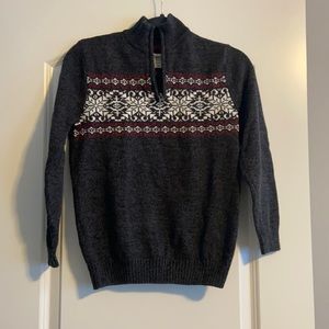 Urban pipeline boys half zip sweater
